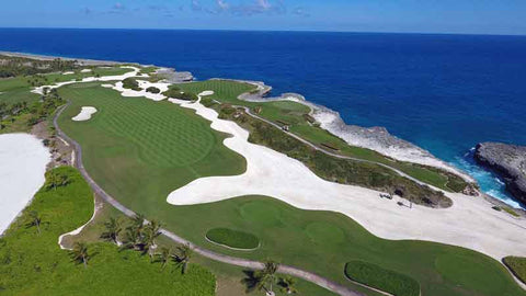 The amazing views at Corales Golf Course in Dominican Republic